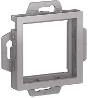 Адаптер Systeme Electric AtlasDesign 45 для механизмов Unica алюминий картинка